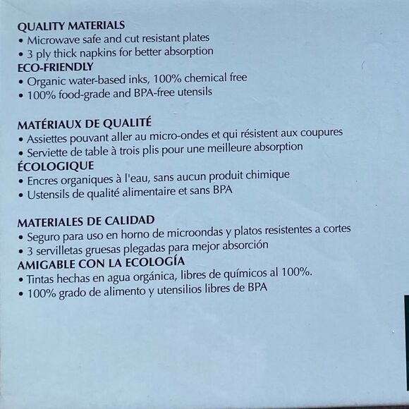 Cyprus Home Celebrate 10 Party Dinner Table Place Setting - Picture 4 of 6